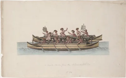 Hawaiian Double Canoe